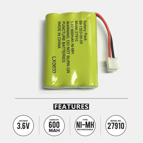 Image of Teledex Dct 2900 Series Cordless Phone Battery