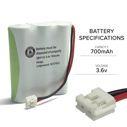 Image of Ge 2Ge7 Cordless Phone Battery