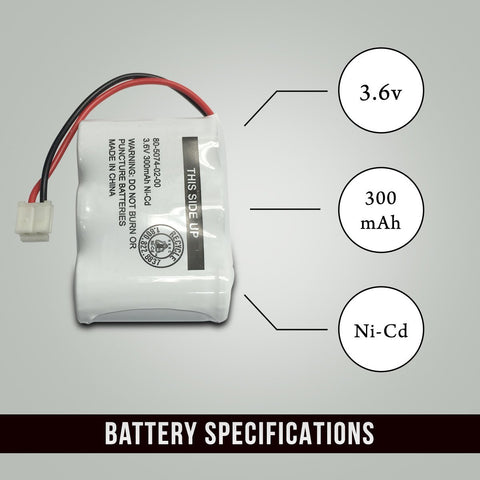 Image of Ge 2 881797 Cordless Phone Battery