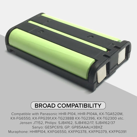 Image of Panasonic Kx Tg5439S Cordless Phone Battery