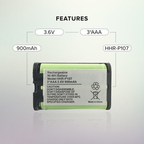 Image of Panasonic Kx Tg3021 12 Cordless Phone Battery