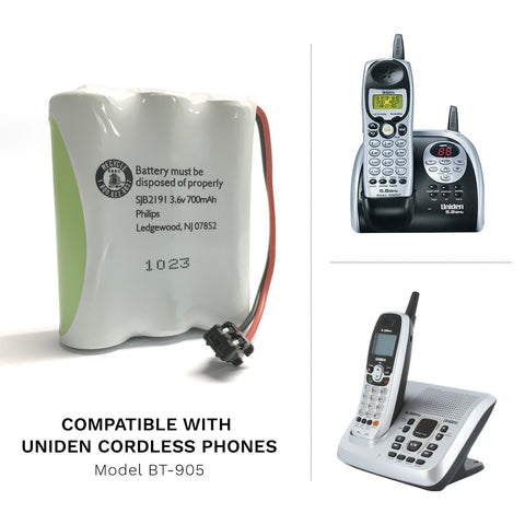 Image of Uniden Exla8950 Cordless Phone Battery