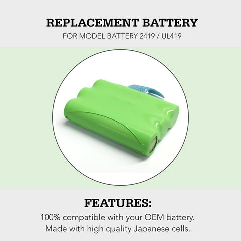 Image of Uniden Exp95 Cordless Phone Battery