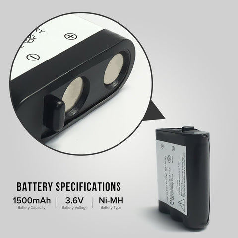Image of Panasonic Kx Tg2215B Cordless Phone Battery
