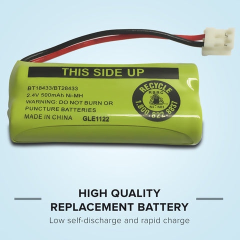 Image of AT&T Bt18433 Cordless Phone Battery