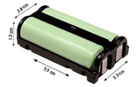 Image of Panasonic Kx Tg2214W Cordless Phone Battery