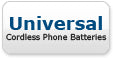 Universal Cordless Phone Batteries