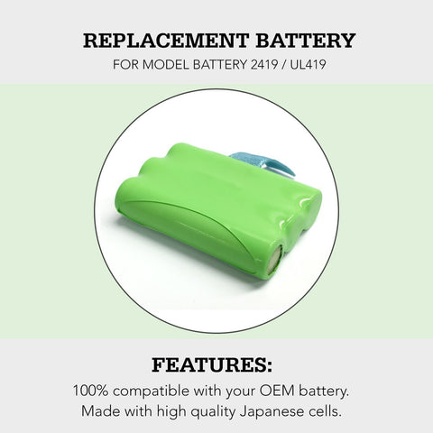 Image of AT&T  E2725B Cordless Phone Battery