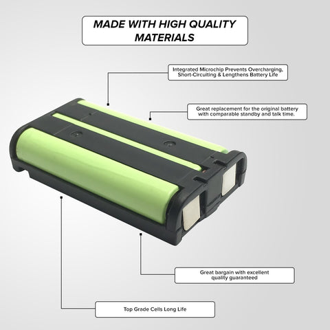 Image of Panasonic Kx Tg2344S Cordless Phone Battery