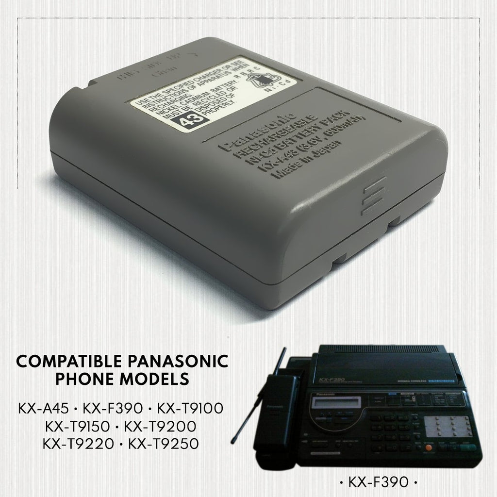 Panasonic P P543 Cordless Phone Battery