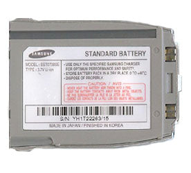 Samsung Sph A400 Battery
