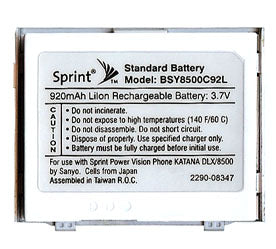 Sprint Bsy8500C92L Battery