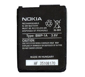 Genuine Nokia Bmp 1A Battery
