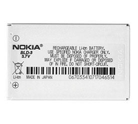Genuine Nokia Pm6225 Battery