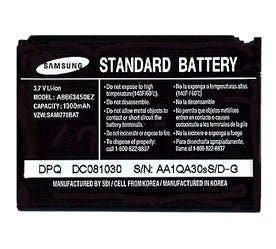 Samsung Omnia Sch I910 Battery