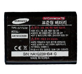 Samsung Abcw3309Bk Battery