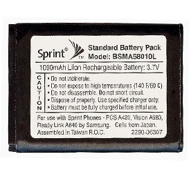 Sprint Bsma58010L Battery